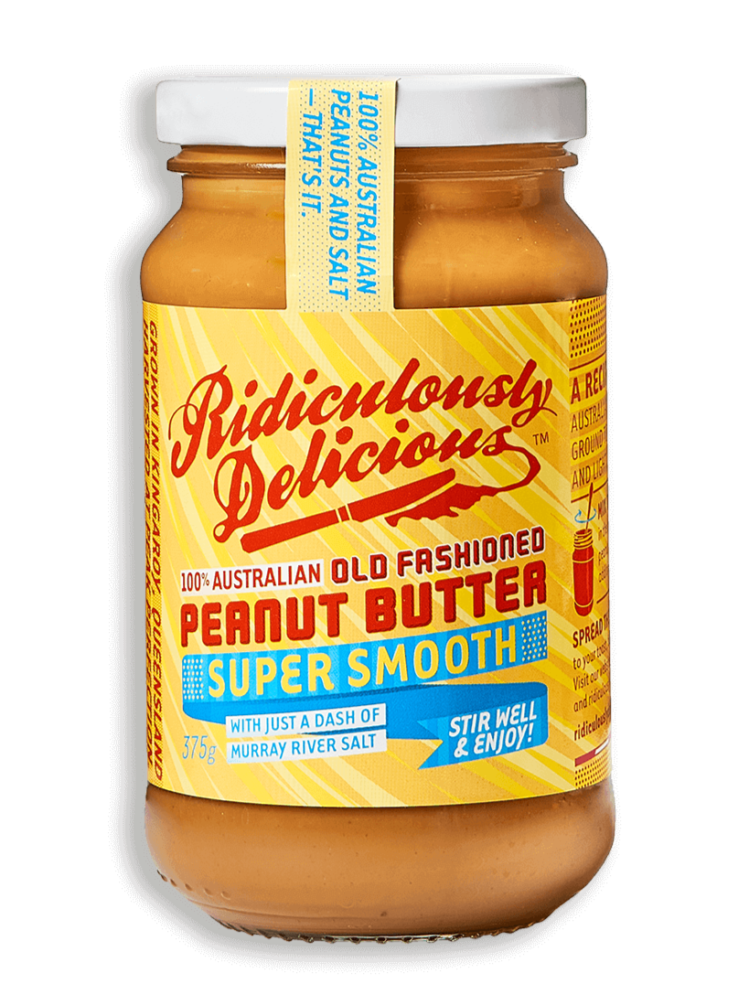 Ridiculously Delicious Peanut Butter - Super Smooth 375g