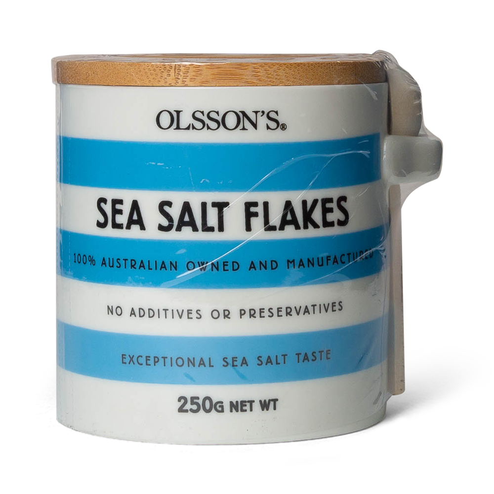 Olsson's Sea Salt 250g Stoneware Jar
